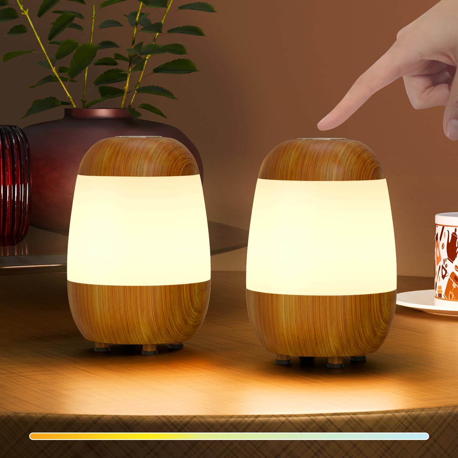 Cordless Dimmable Touch LED Lamp