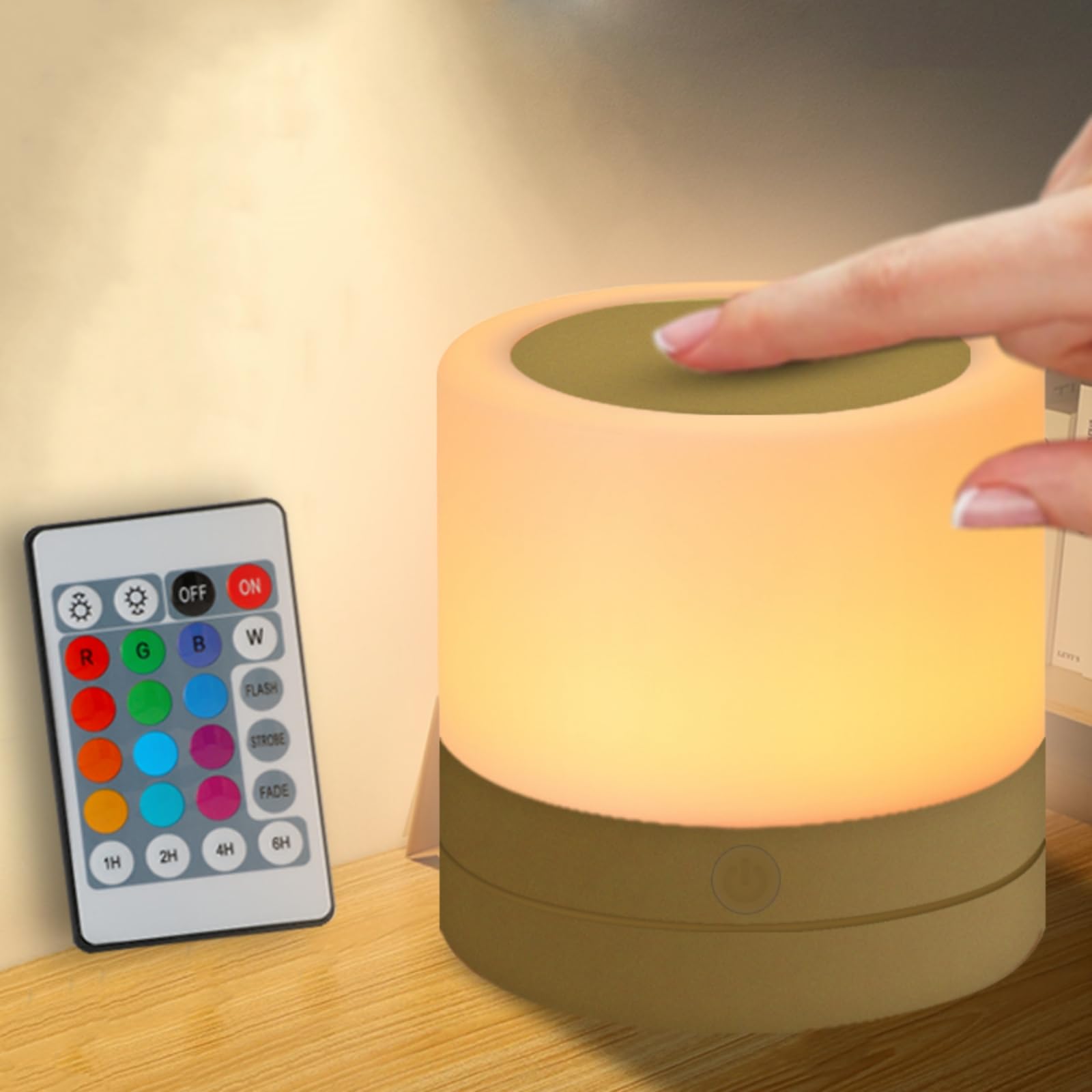 Cordless RGB Ambient Light with Intuitive Touch