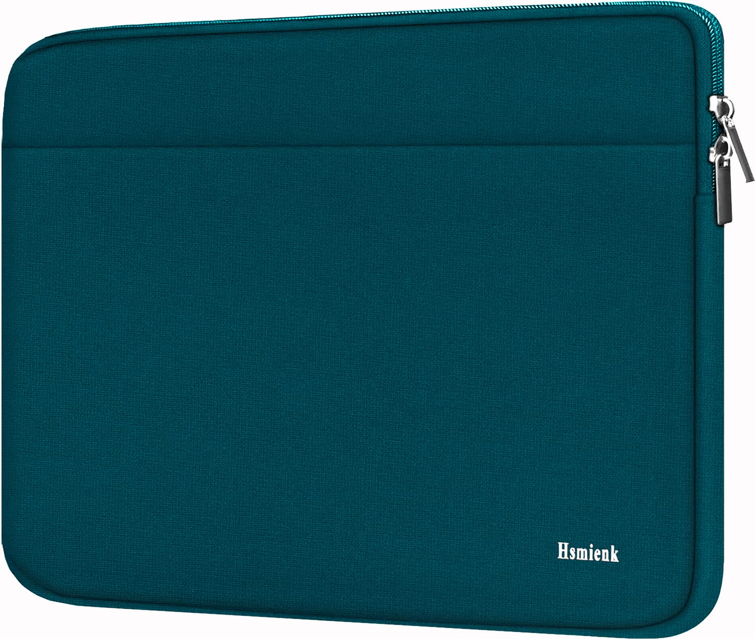 Cyan 15.6-inch Laptop Sleeve with Storage Pocket