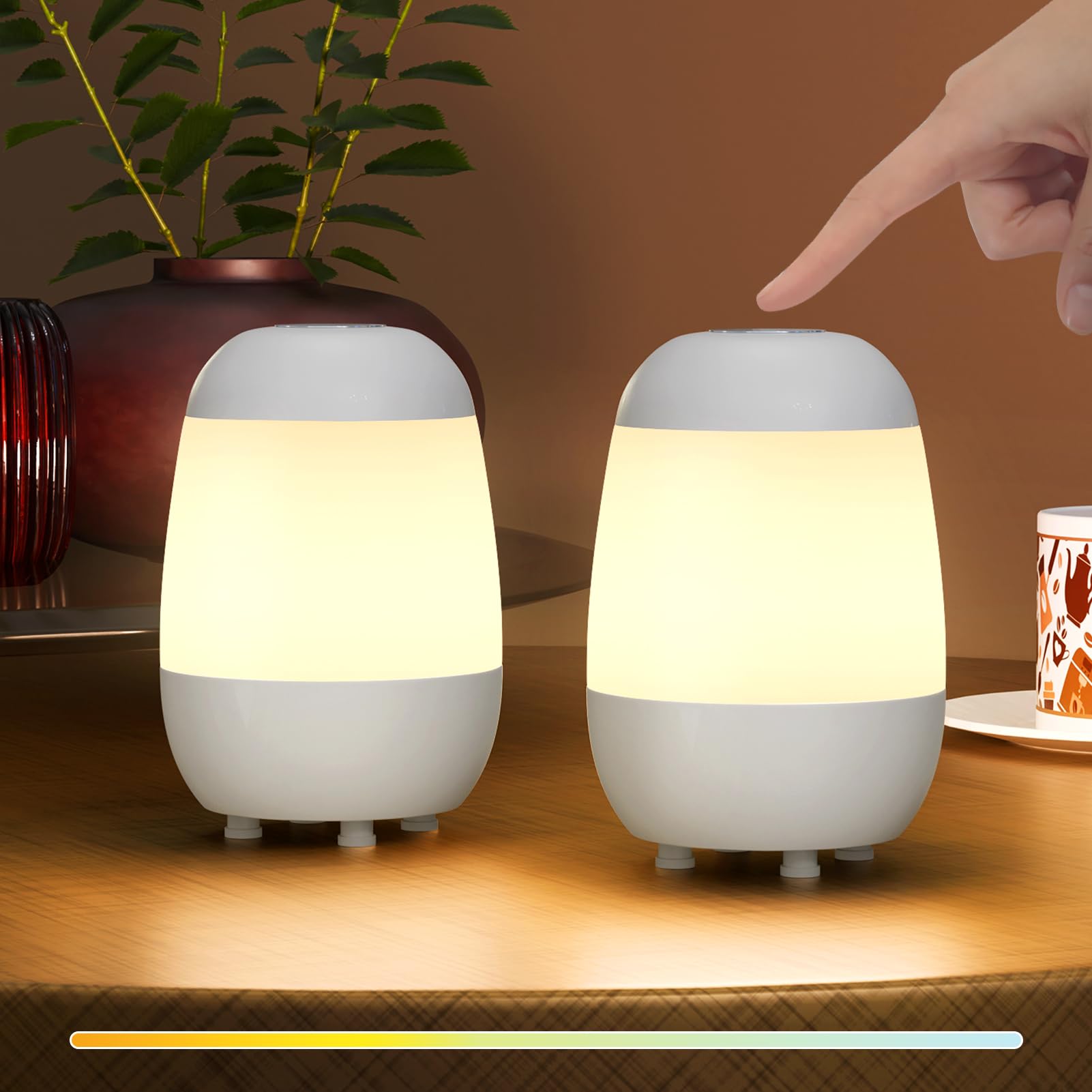Cordless Dimmable Touch LED Lamp