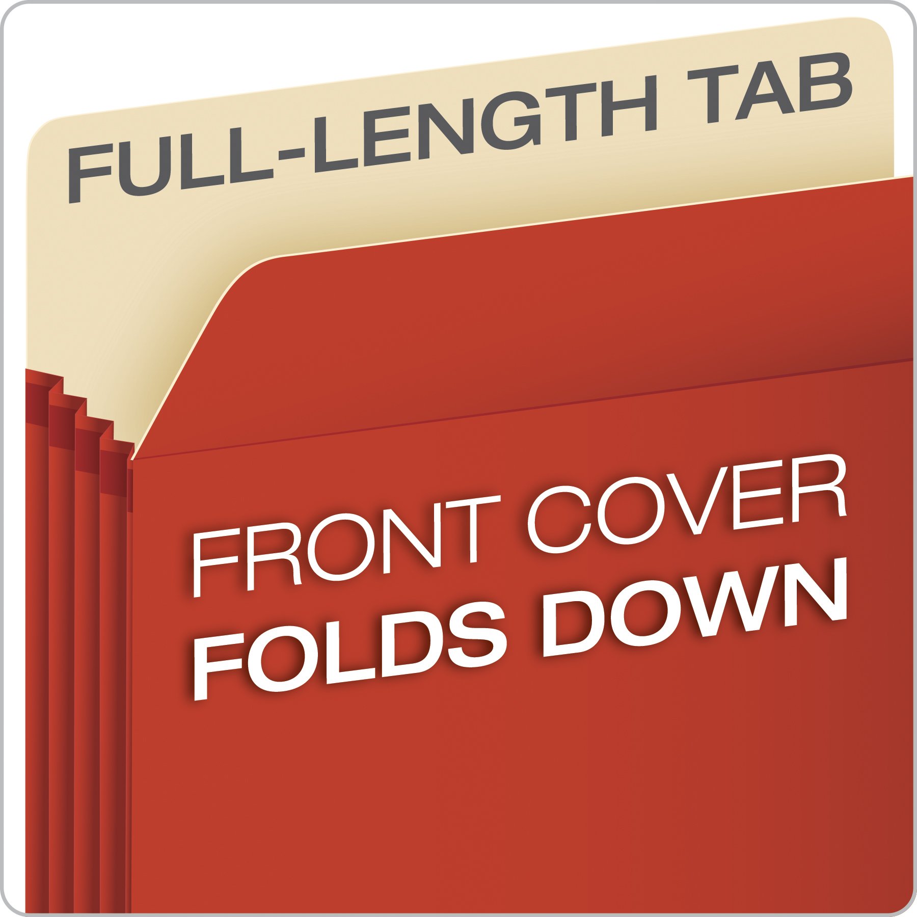 Expandable Letter File Pockets, Assorted Colors