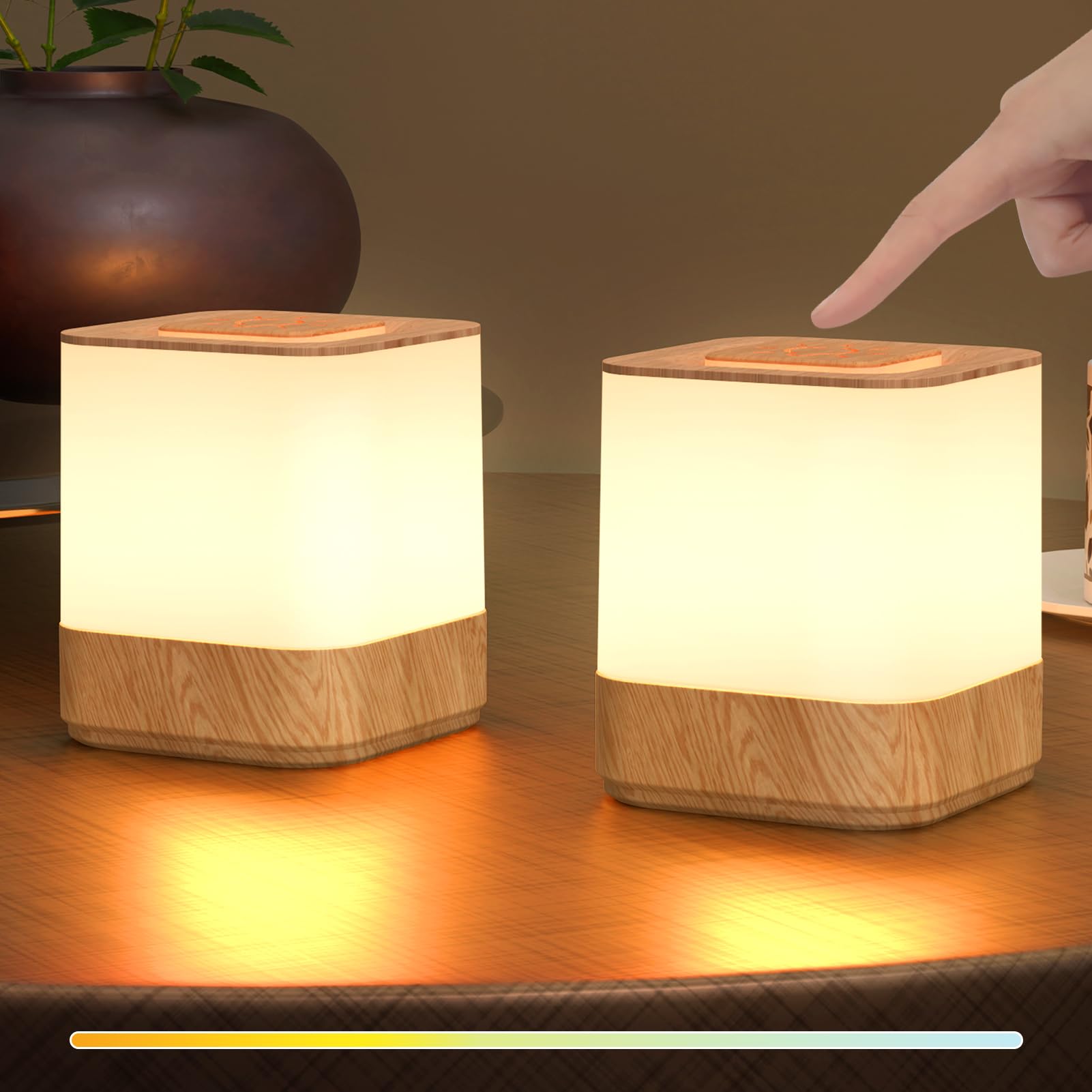 Cordless Dimmable Touch LED Lamp