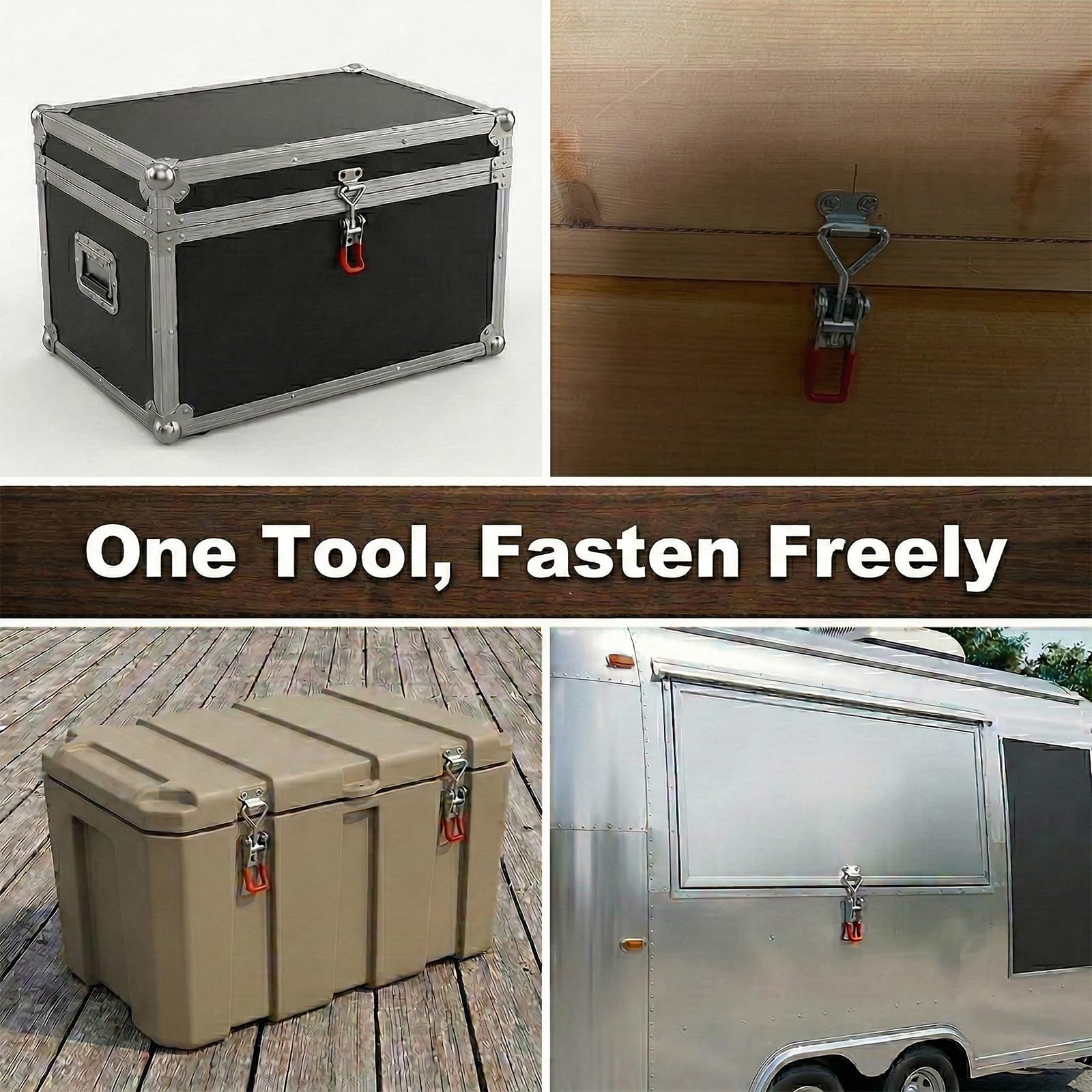 Precision Adjustable Quick-Release Toggle Latches