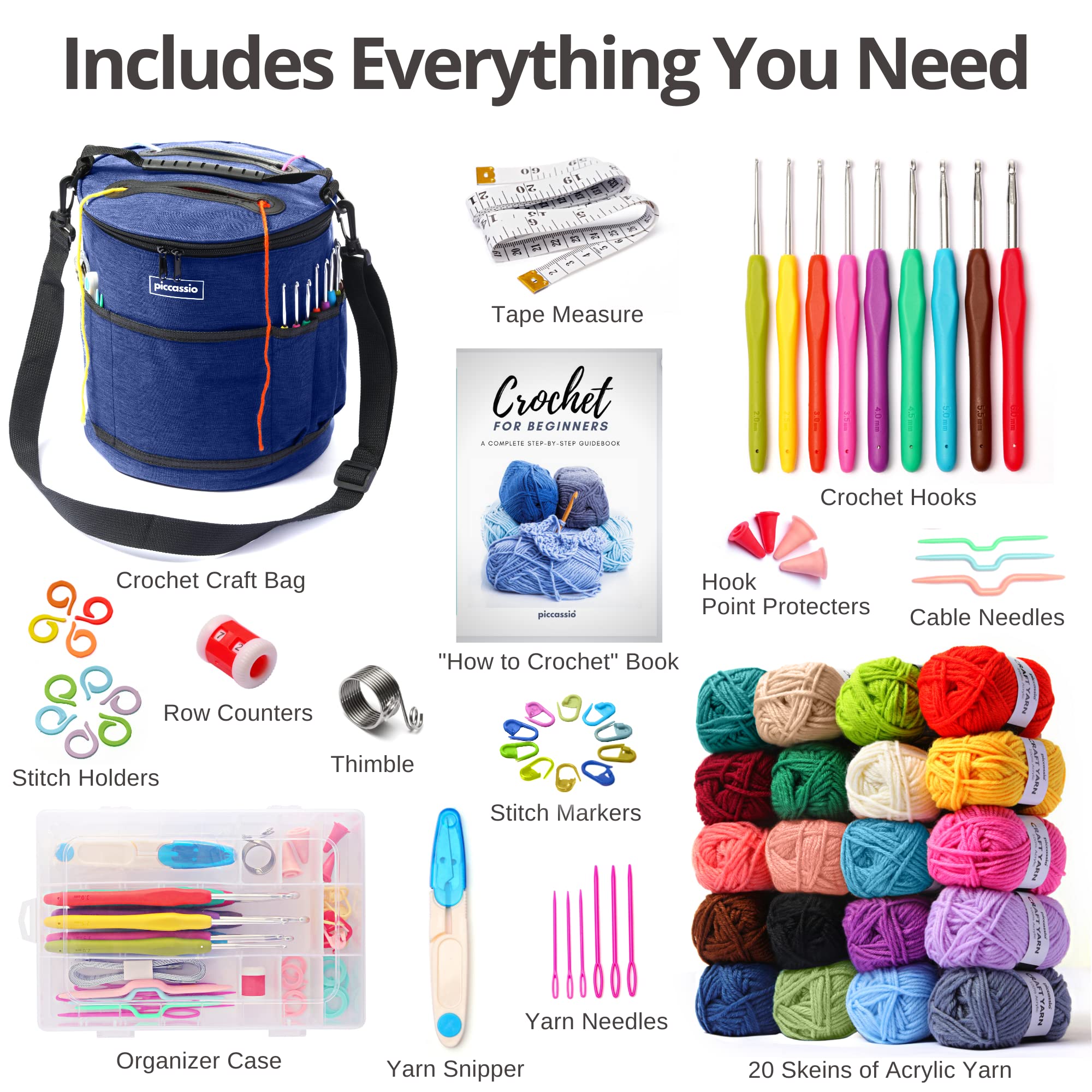 Complete Artisan Crochet Kit
