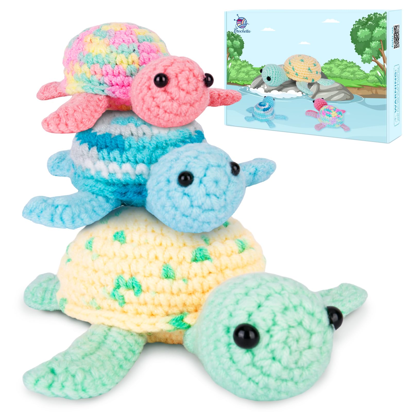 Artisan Turtle Crochet Kit