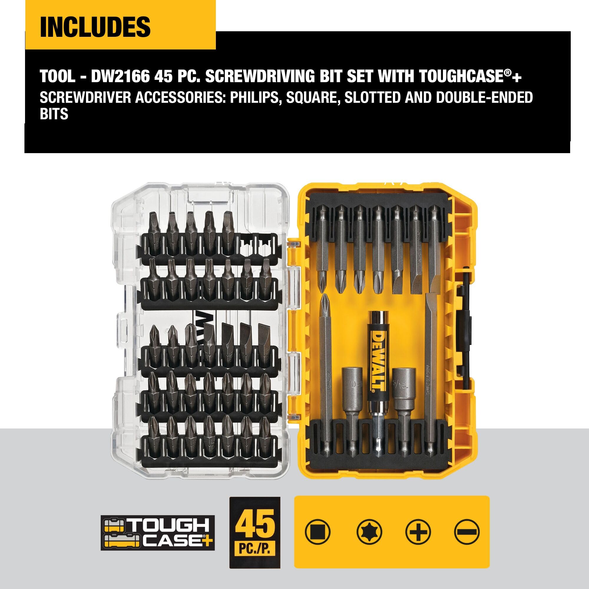 Precision Driver Bit Set with Storage Case
