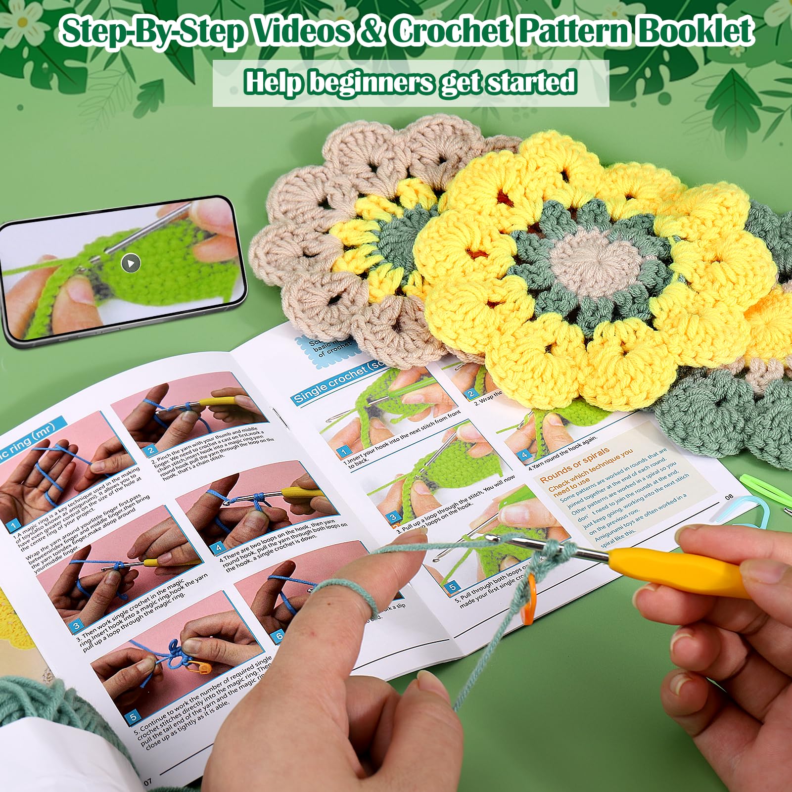 Artisan Coaster Crochet Kit