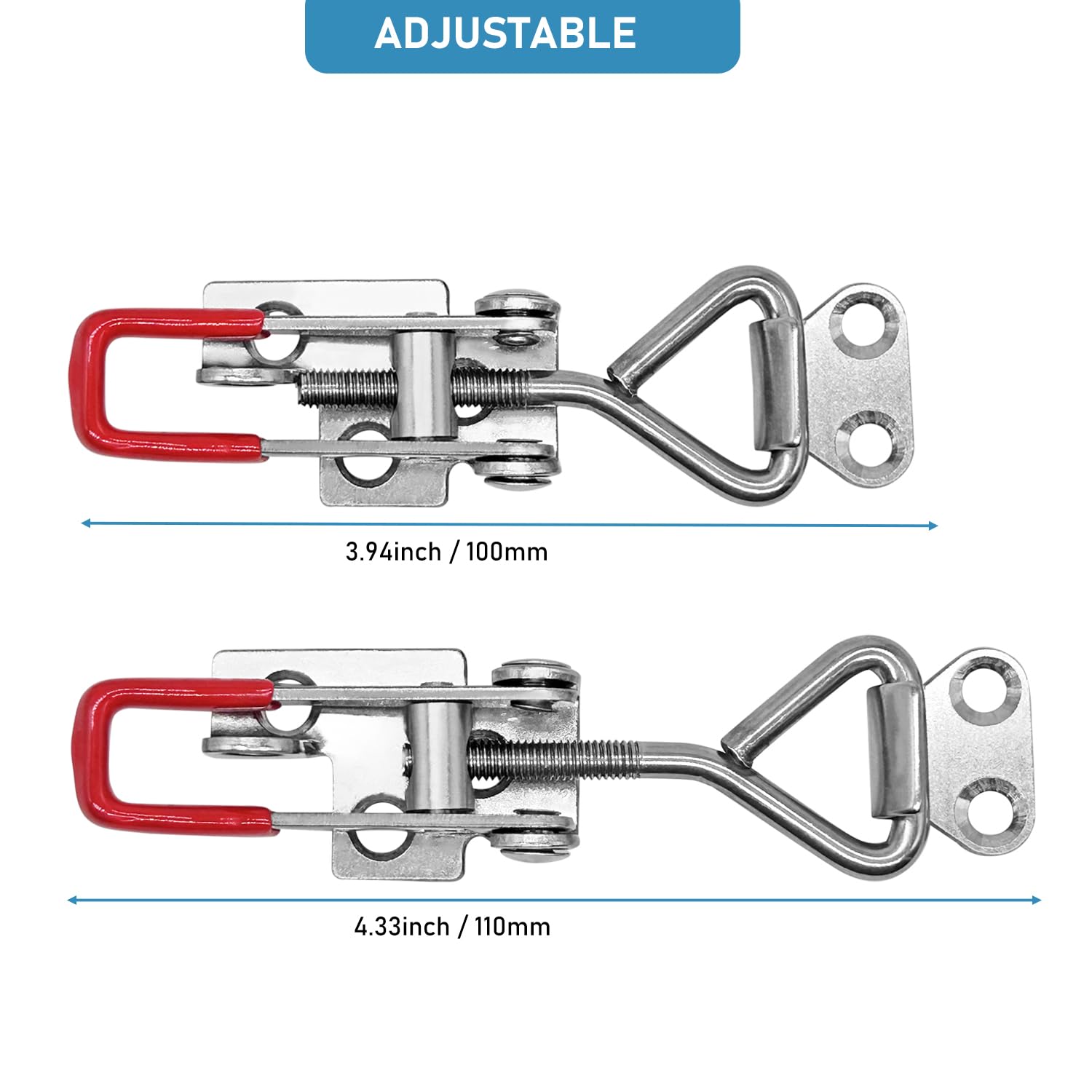 Premium Stainless Steel Adjustable Toggle Latch