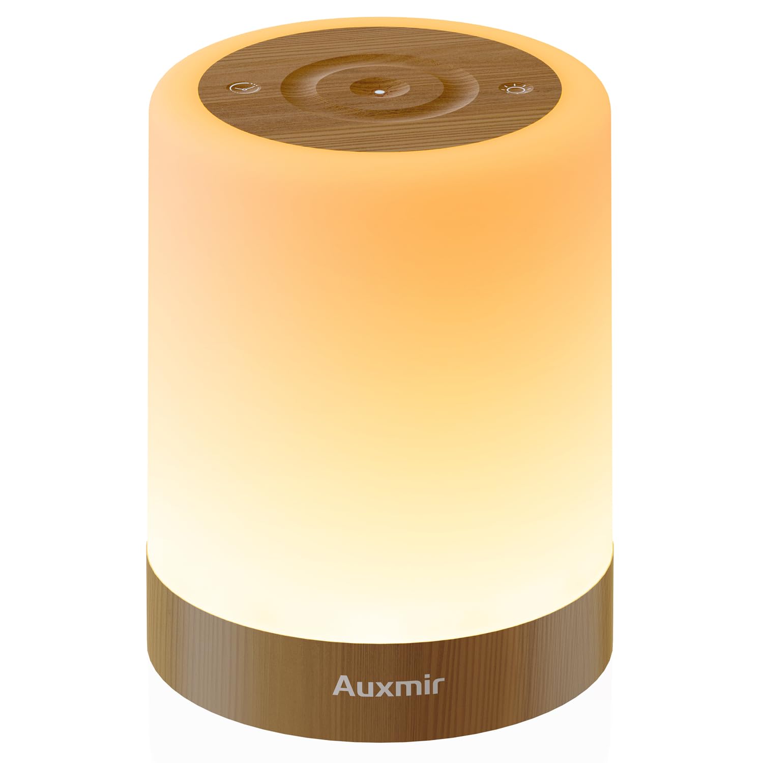 Silver Portable Nursery Lamp with Adaptive Soft Light