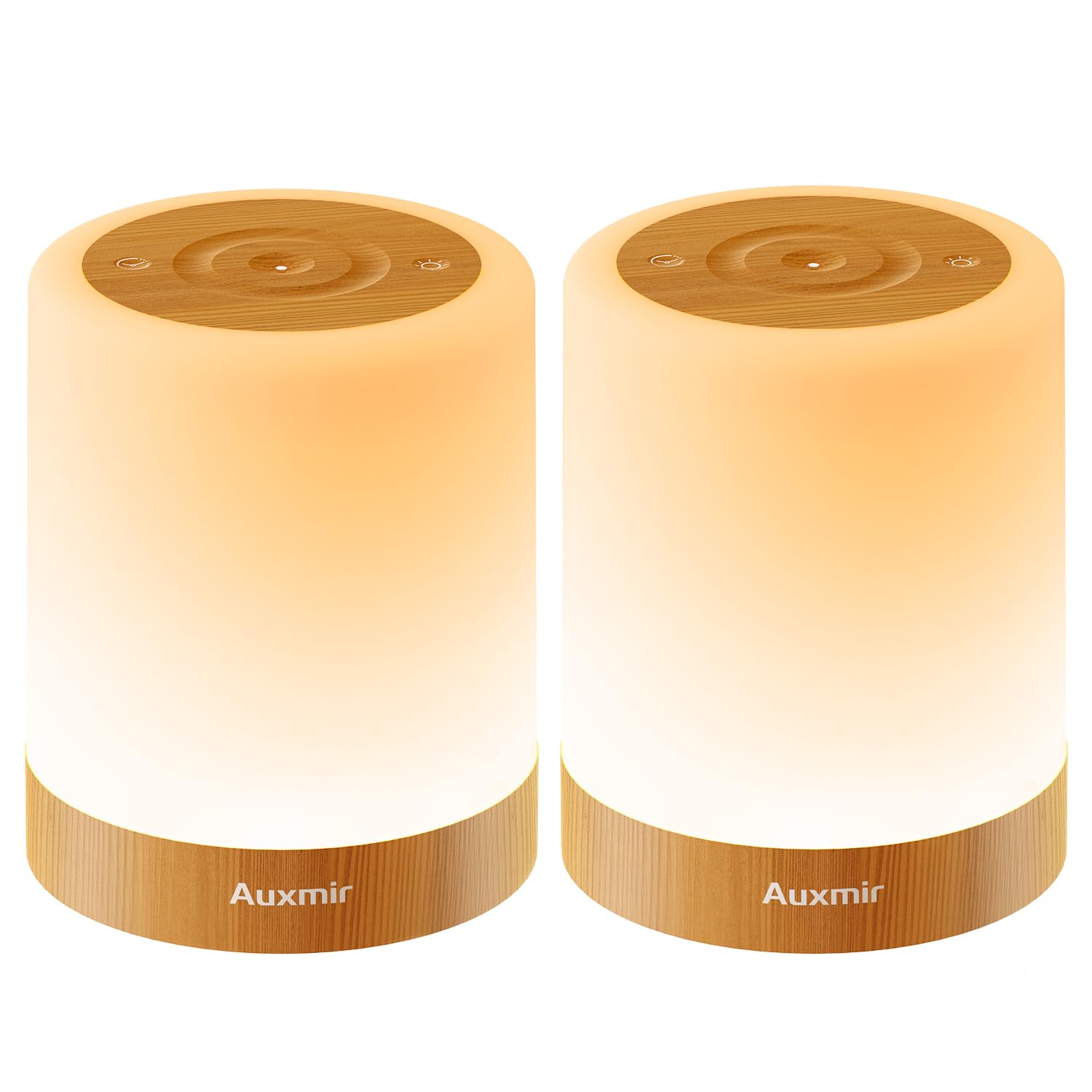 Silver Portable Nursery Lamp with Adaptive Soft Light