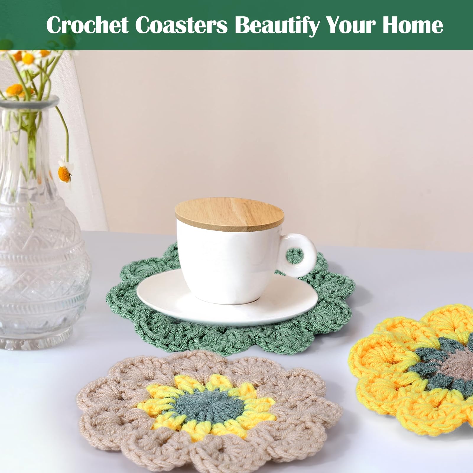 Artisan Coaster Crochet Kit