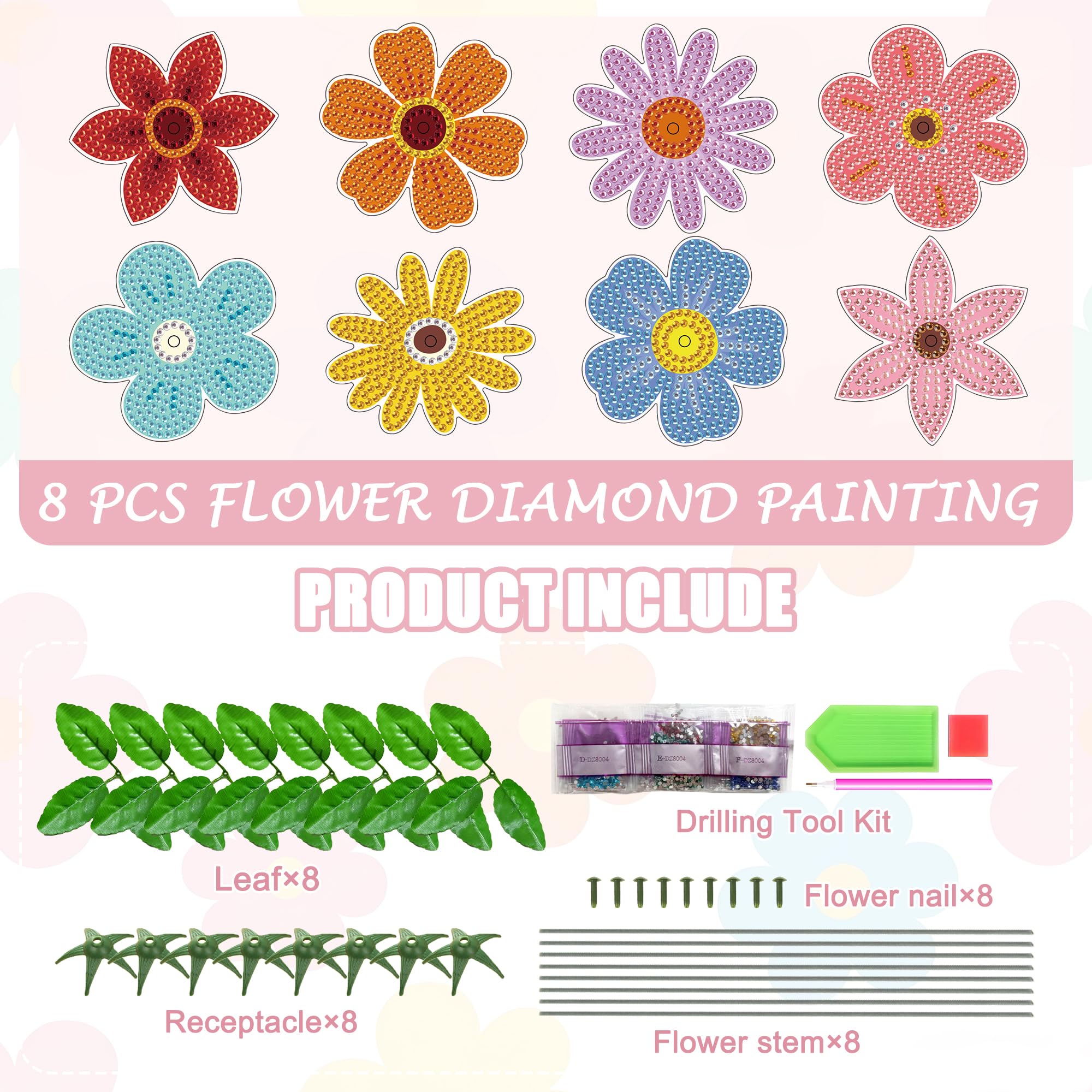 Botanical Diamond Art Kits