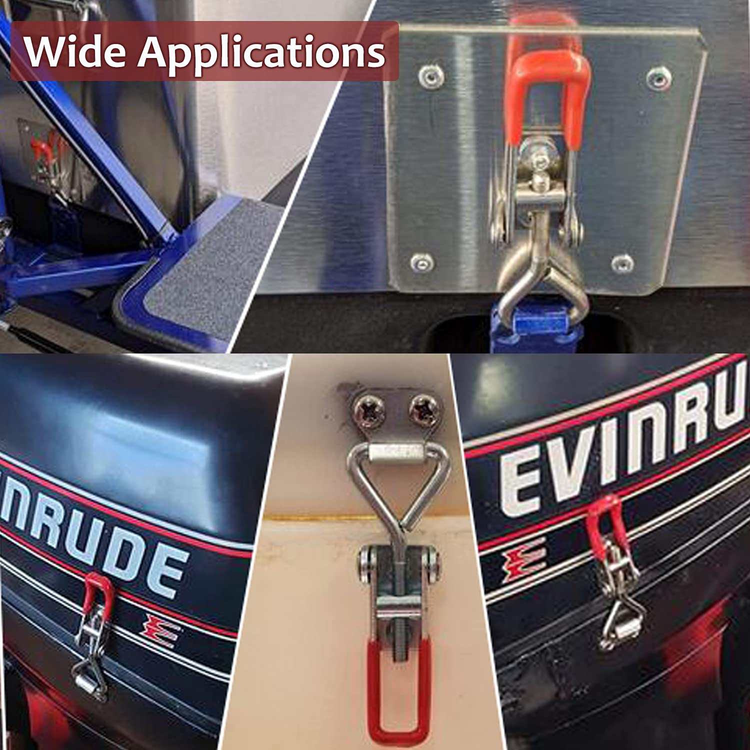 Stainless Steel Quick-Release Latches