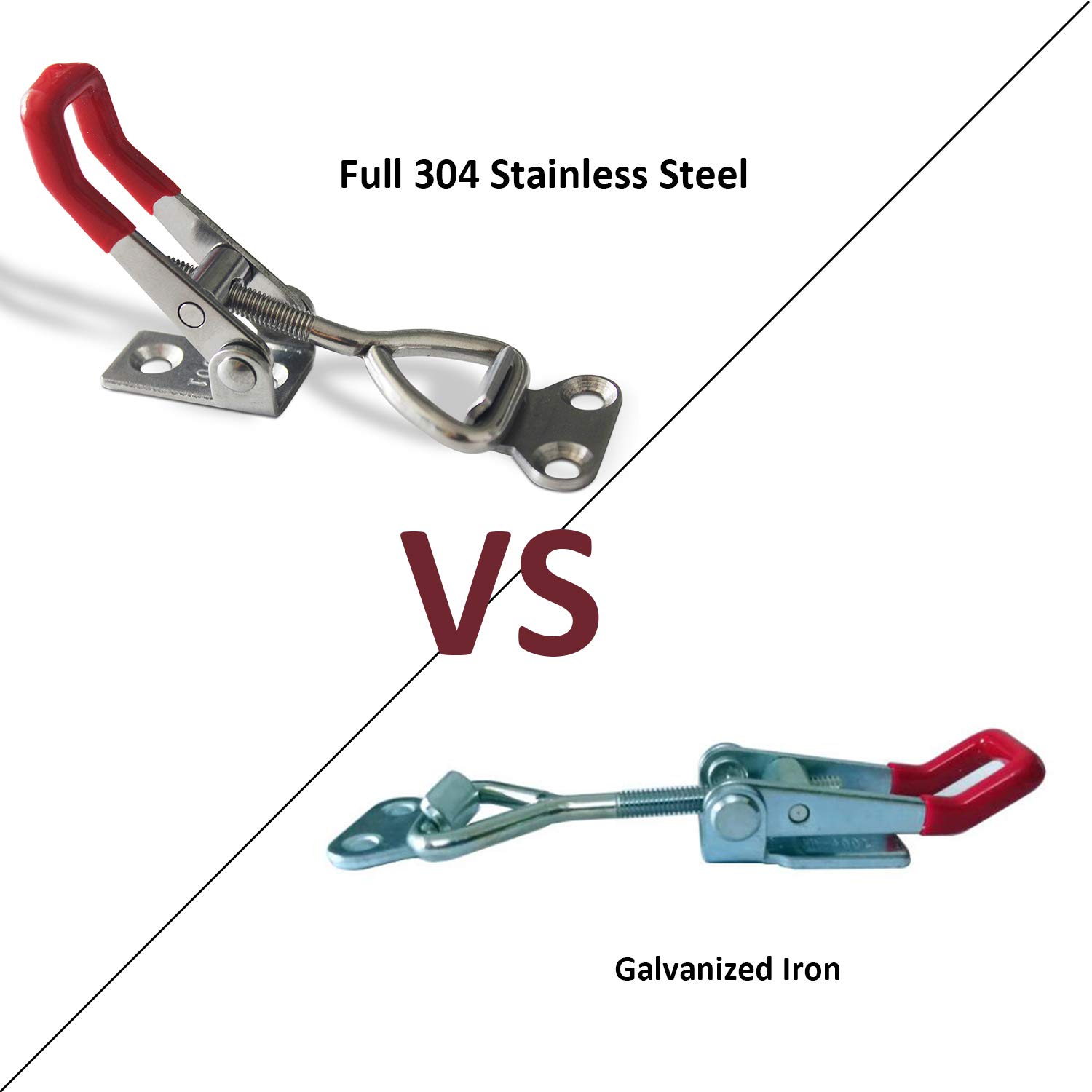 Stainless Steel Quick-Release Latches