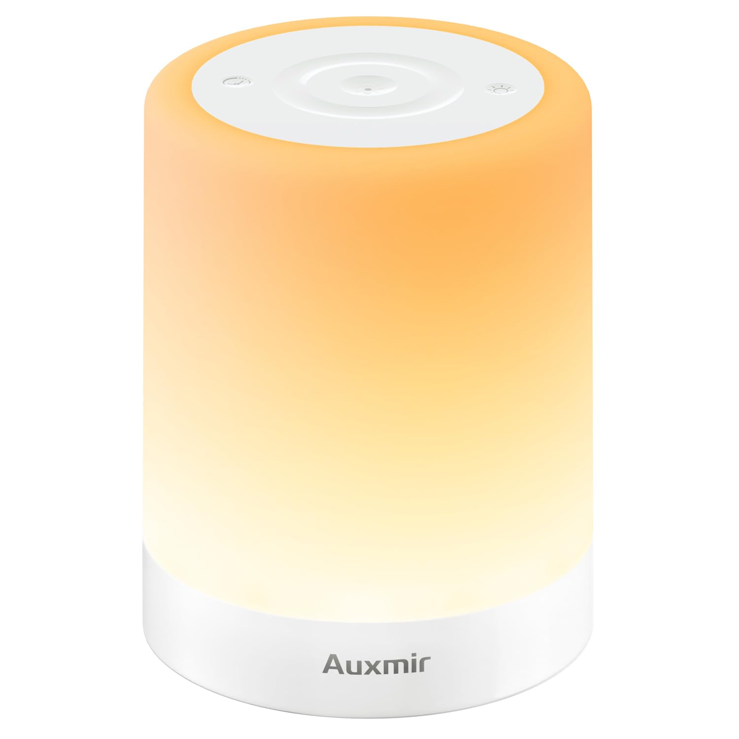 Silver Portable Nursery Lamp with Adaptive Soft Light