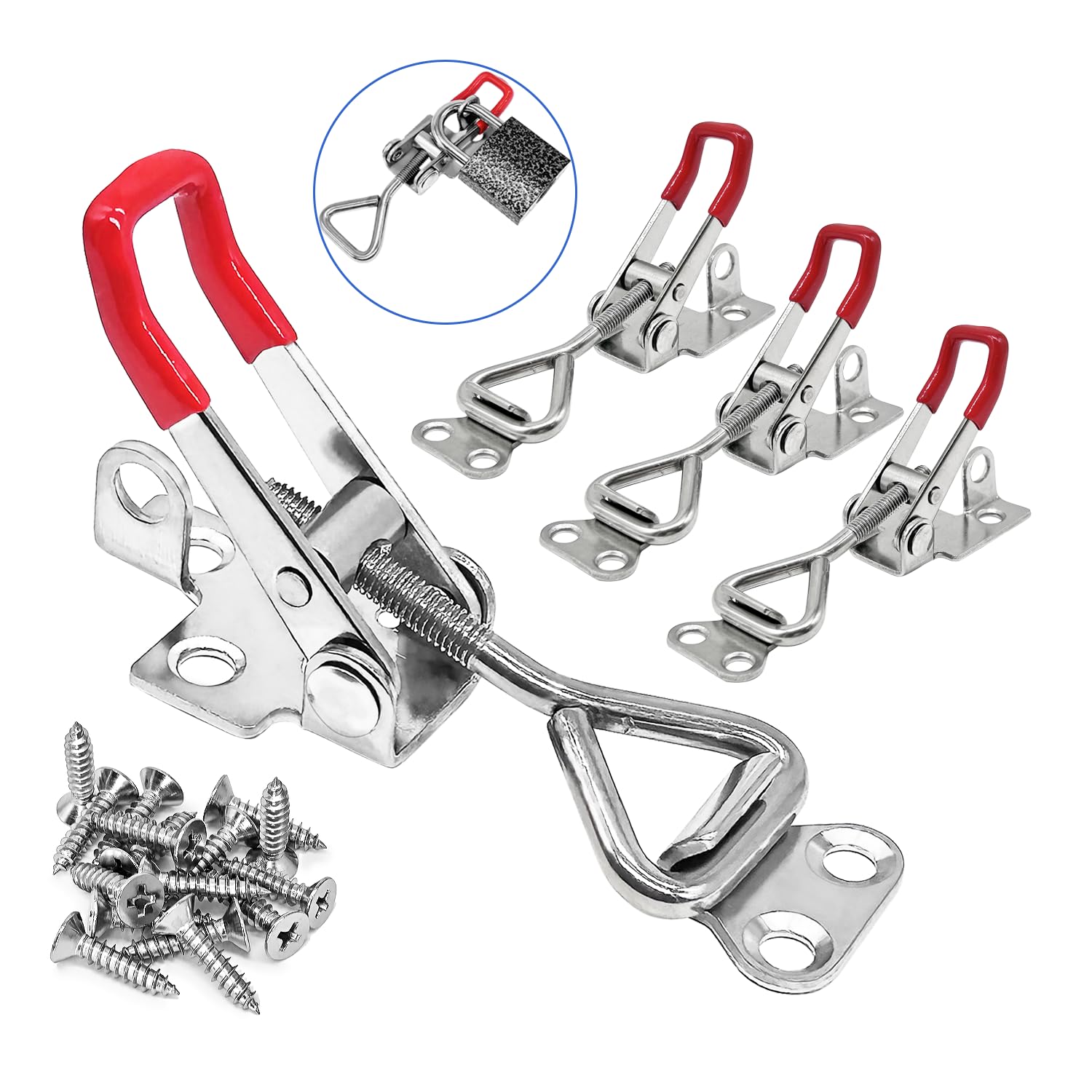 Premium Stainless Steel Adjustable Toggle Latch