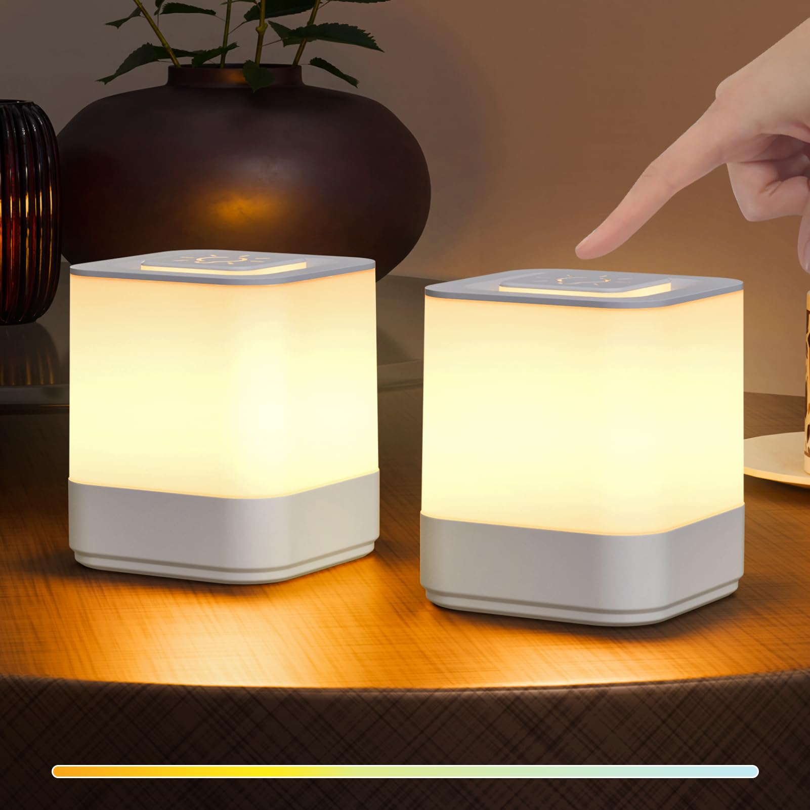 Cordless Dimmable Touch LED Lamp