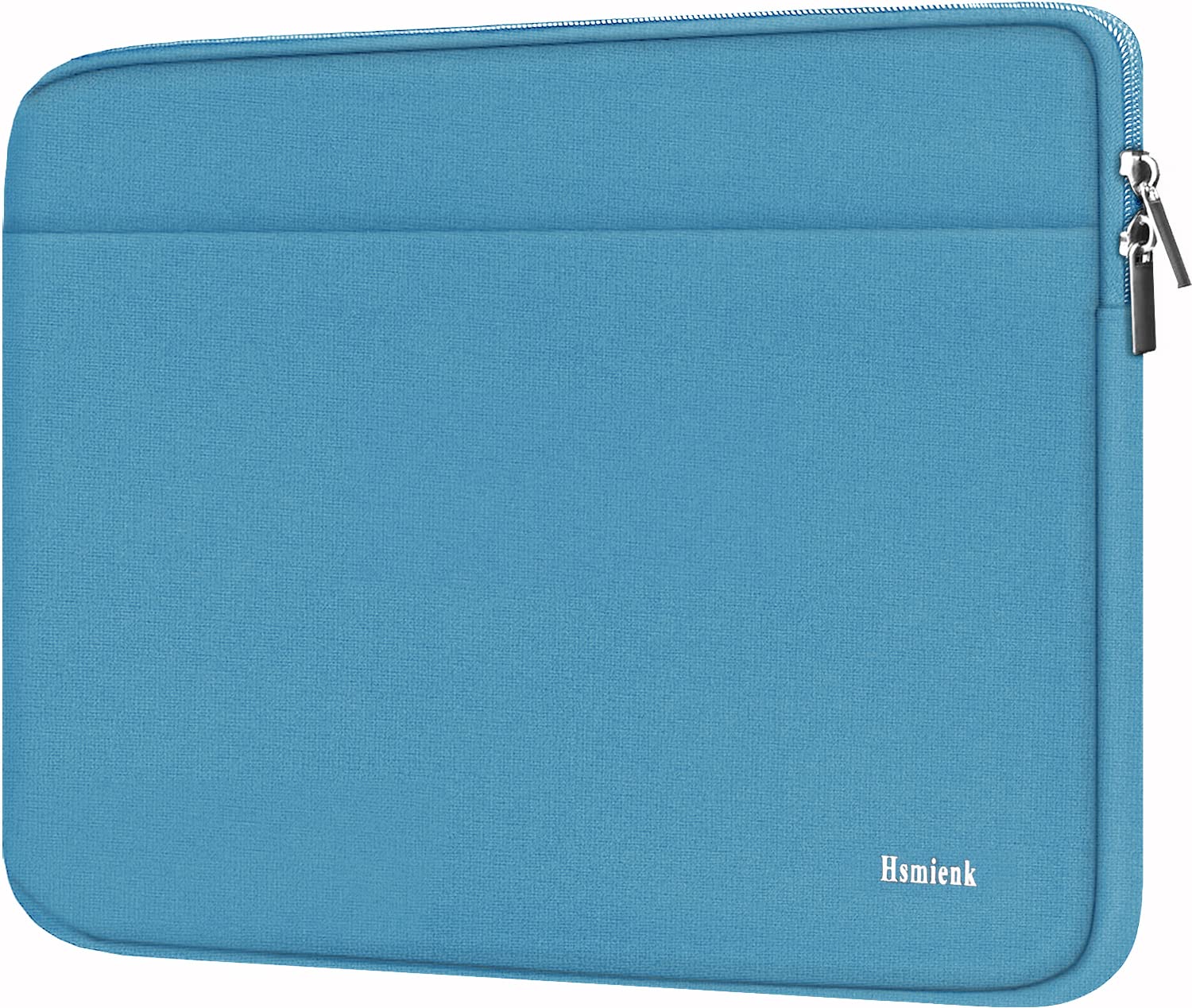 Cyan 15.6-inch Laptop Sleeve with Storage Pocket