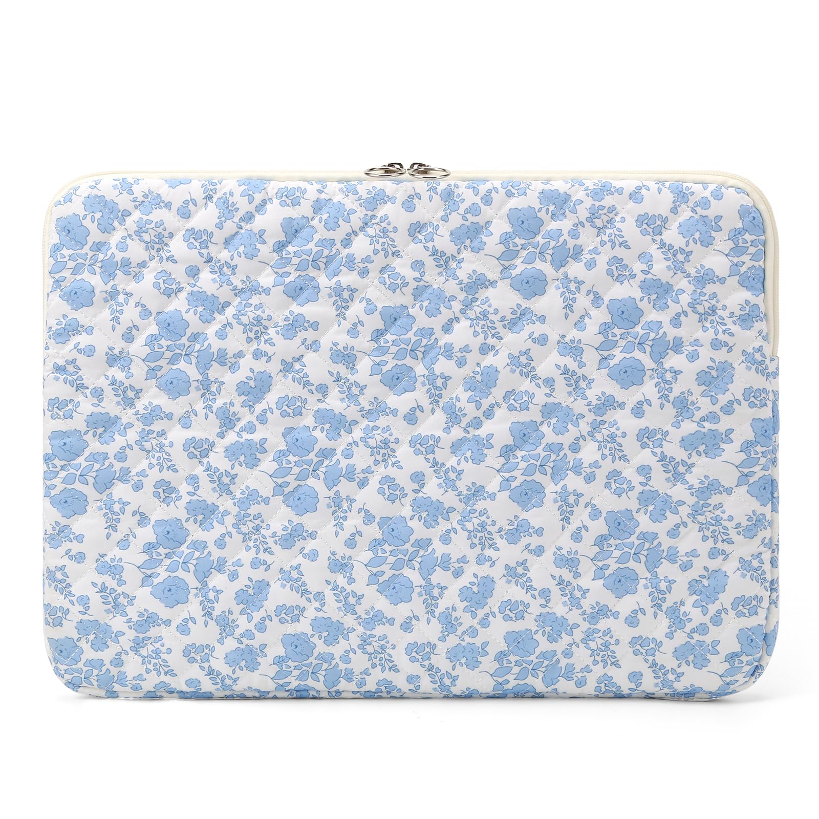 Quilted Floral Laptop Sleeve